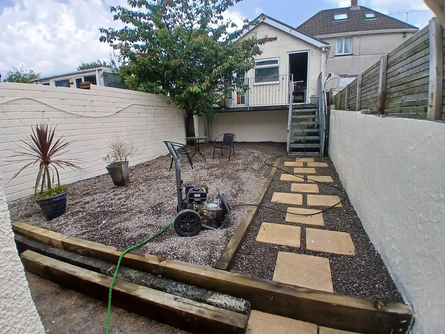 Landscaped garden